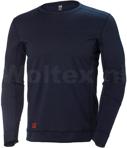 Helly Hansen Ondershirts Lifa max 75108 Vochtafvoerend navy(590)
