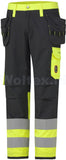 Helly Hansen Broeken Aberdeen 76480 Vlamvertragend HiVis antracietgrijs-fluo geel(369)