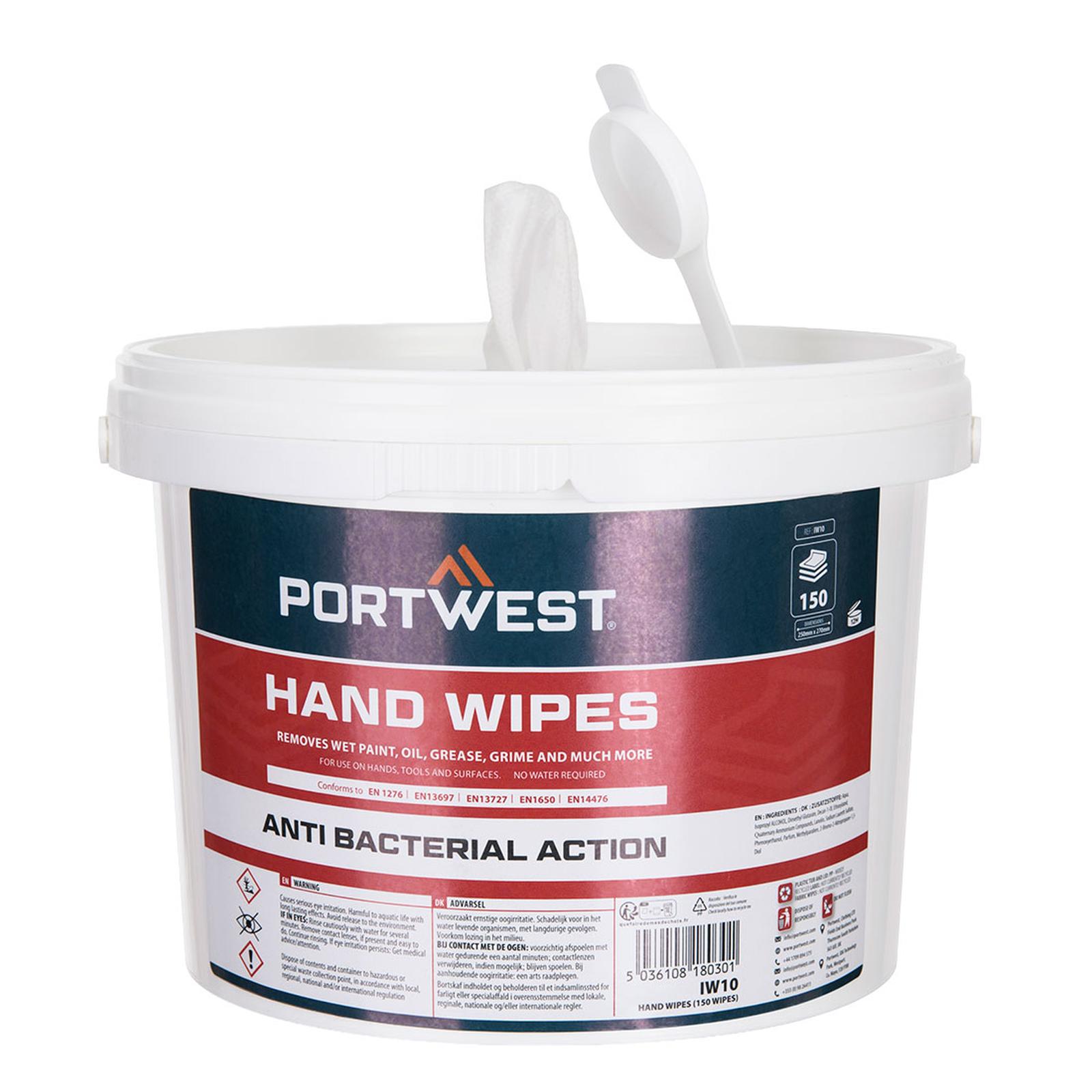 Portwest Doekjes IW10 wit(WH)