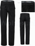 JMP Wear Broeken Ampato Jeans Vlamvertragend denim zwart(DENIM BLACK)