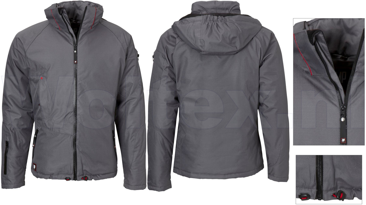 JMP Wear Winter Jassen Toronto Polyester Waterdicht- ademend grijs(GREY)