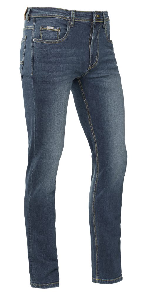 Brams Paris Never out of stock Jeans Broeken Jason C41 Stretch middenblauw denim(001)