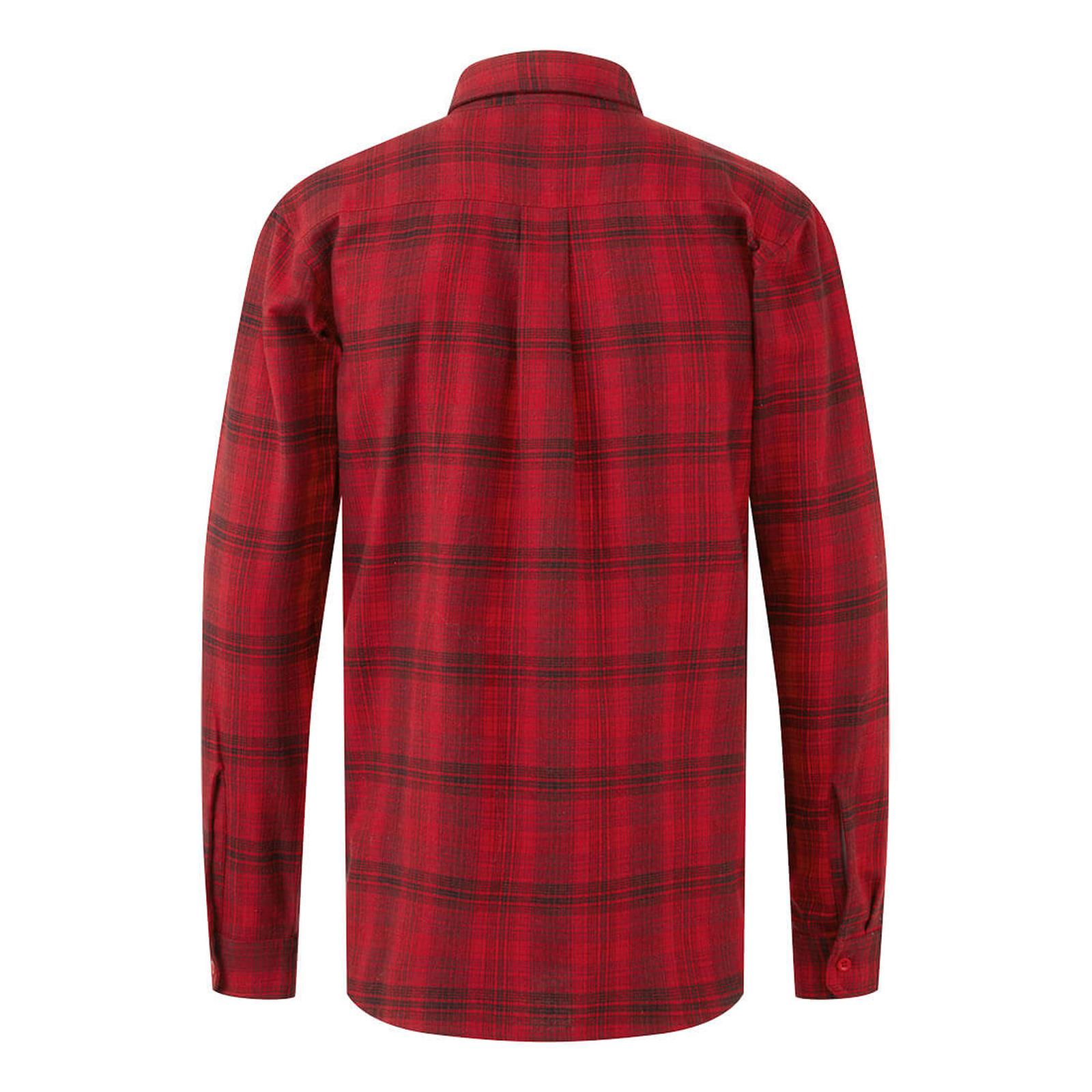 Portwest KA3 Werkkleding Overhemd KA307 geruit rood(RE)
