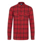 Portwest KA3 Werkkleding Overhemd KA307 geruit rood(RE)