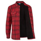 Portwest KA3 Werkkleding Overhemd KA313 Sherpa gevoerd geruit rood(RE)
