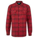 Portwest KA3 Werkkleding Overhemd KA313 Sherpa gevoerd geruit rood(RE)