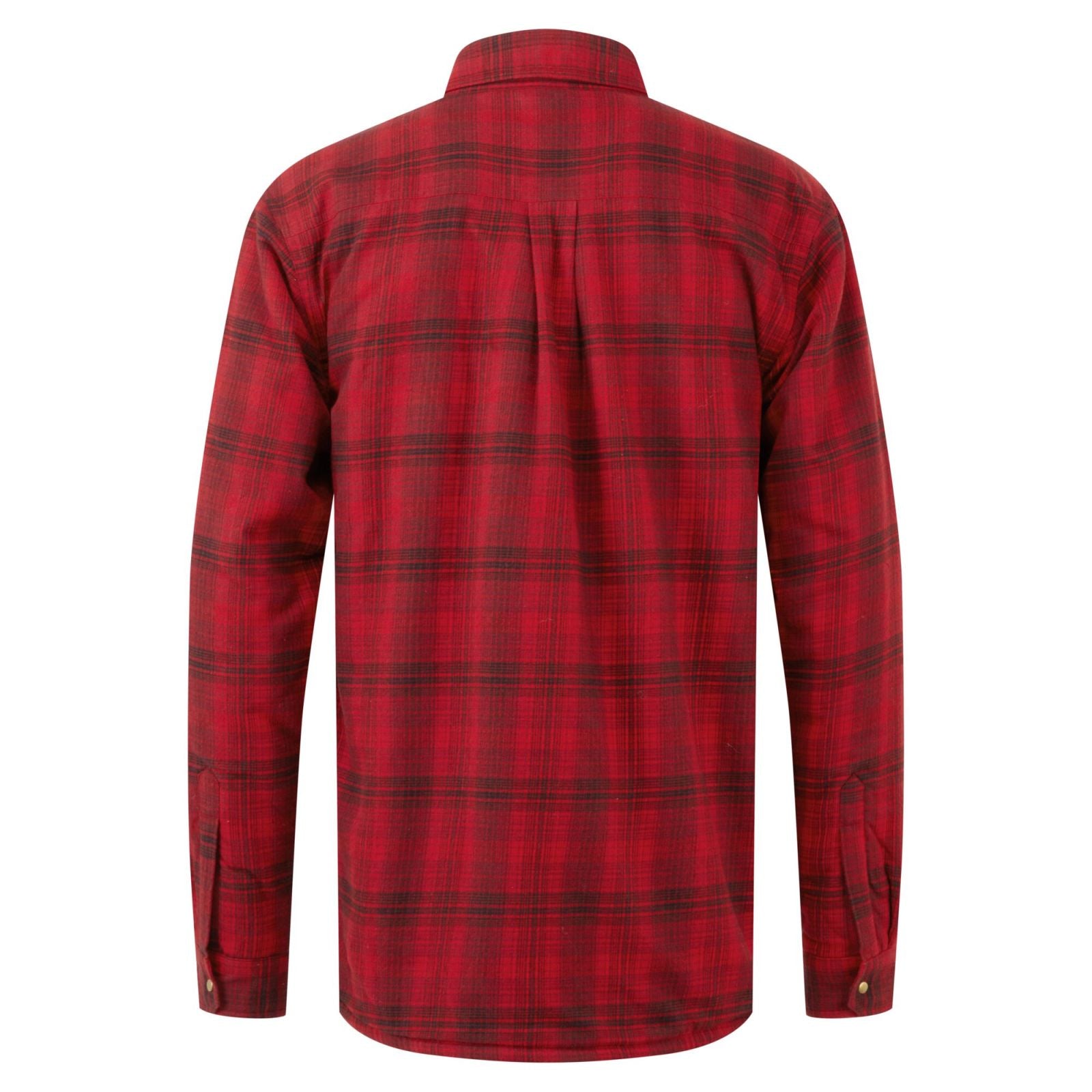 Portwest KA3 Werkkleding Overhemd KA313 Sherpa gevoerd geruit rood(RE)
