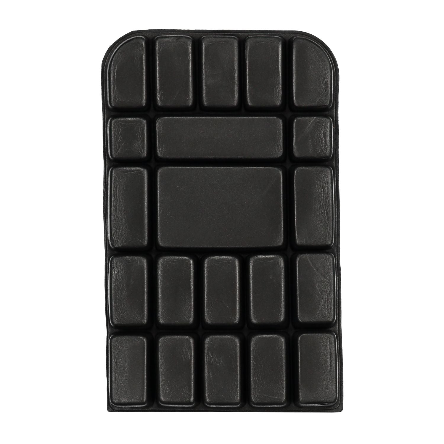 Noname Kniebeschermers KNKEVA 25 x 15 cm Prijs per paar antracietgrijs()