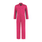 Noname Overall KOV6535 2-weg ritssluiting fuchsia roze(FUCHSIA)