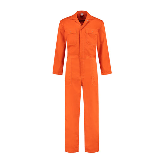 Noname Overalls KOV6535 2-weg ritssluiting oranje(ORANJE)
