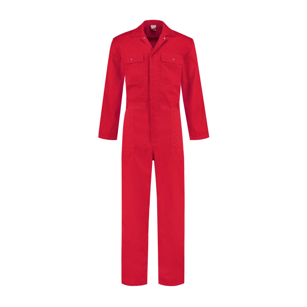 Noname Overalls KOV6535 2-weg ritssluiting rood(ROOD)