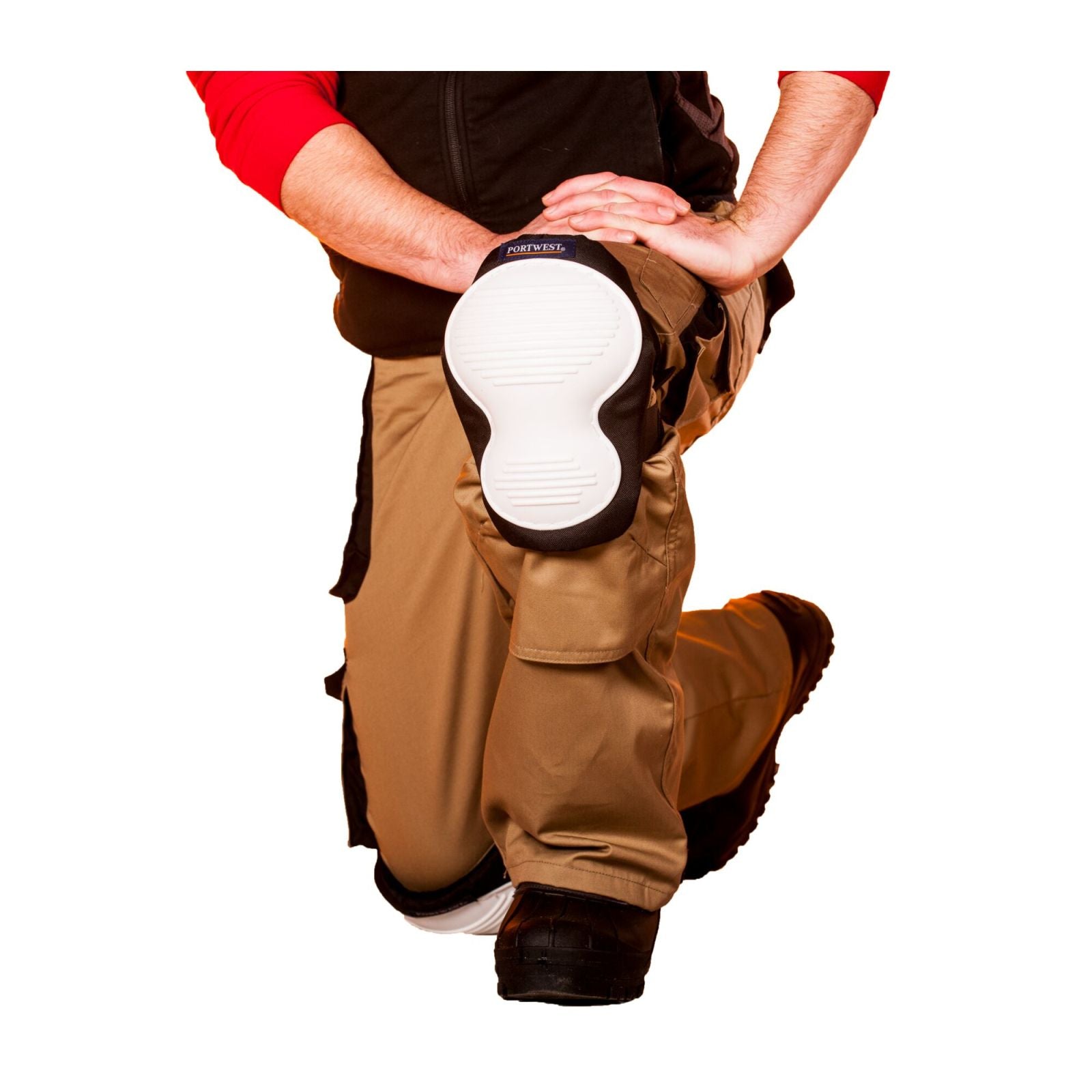 Portwest Kniebeschermers KP50 wit(WH)