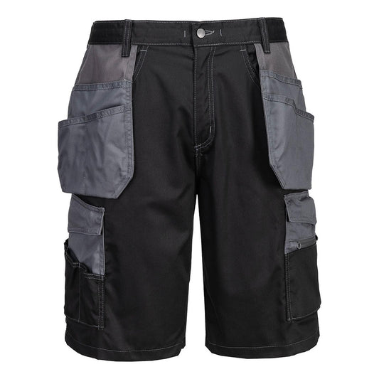 Portwest Broeken KS18 zwart-zoomgrijs(BZ)