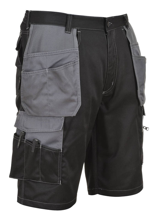 Portwest Broeken KS18 zwart-zoomgrijs(BZ)