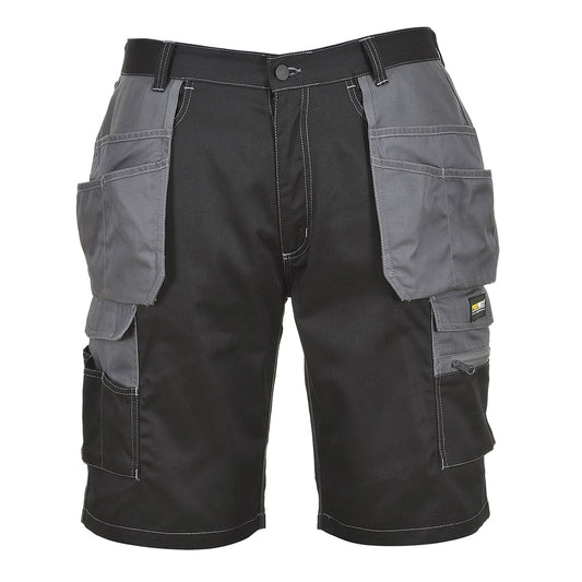Portwest Broeken KS18 zwart-zoomgrijs(BZ)