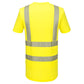 Portwest KX3 Hoge zichtbaarheid T-shirt KX301 Hi-Vis T-Sport K/M geel(YE)