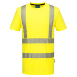 Portwest KX3 Hoge zichtbaarheid T-shirt KX301 Hi-Vis T-Sport K/M geel(YE)