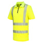 Portwest KX3 Hoge zichtbaarheid Polo KX302 Hi-Vis korte mouw rits geel(YE)
