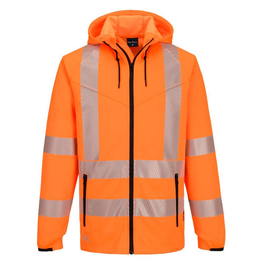 Portwest KX3 Hoge zichtbaarheid Hoodie KX303 Sport Hi-Vis rits oranje(OR)