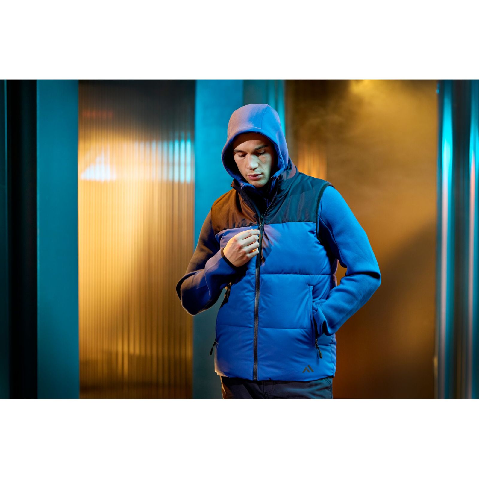 Portwest KX3 Sport Alle weersomstandigheden Bodywarmer KX305 kwartsblauw-donker marineblauw(QD)