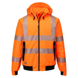 Portwest KX3 Hoge zichtbaarheid Bomberjack KX315 Sport Hi-Vis Regen oranje(OR)