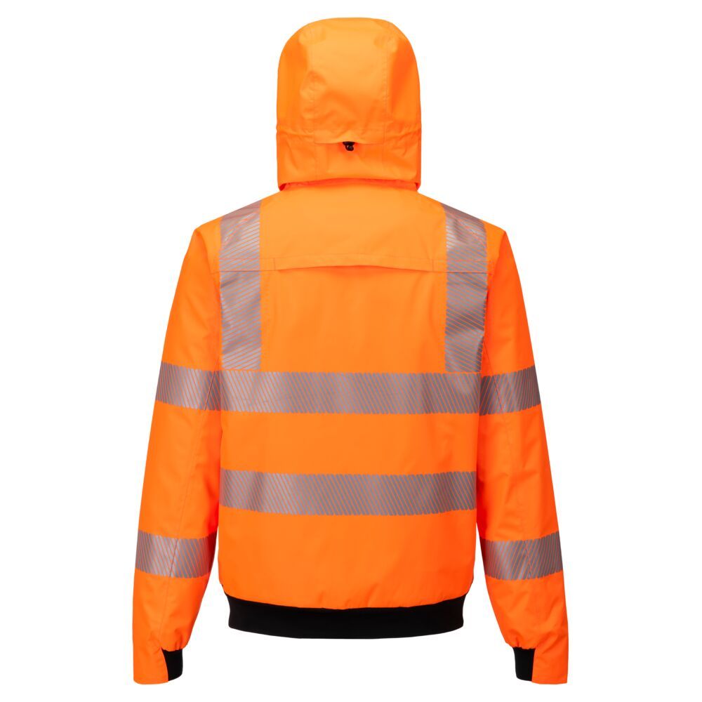 Portwest KX3 Hoge zichtbaarheid Bomberjack KX315 Sport Hi-Vis Regen oranje(OR)