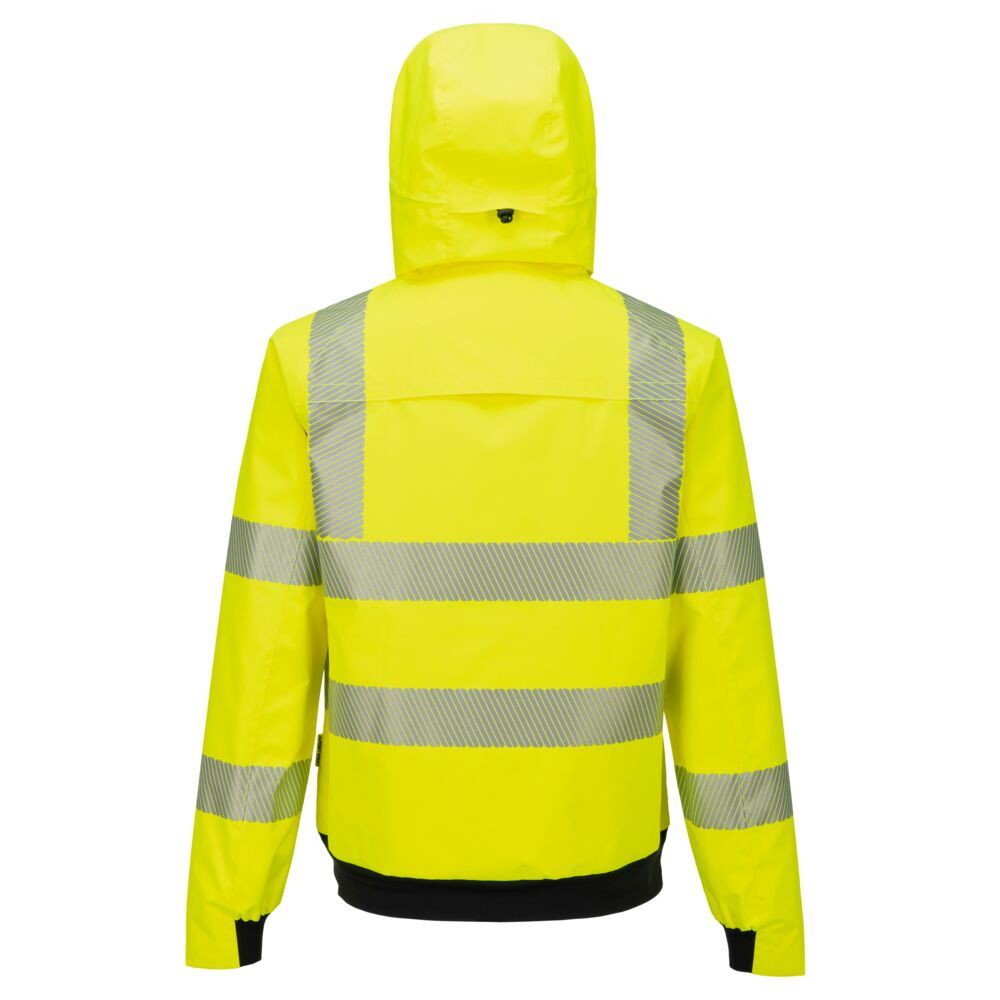 Portwest KX3 Hoge zichtbaarheid Bomberjack KX315 Sport Hi-Vis Regen geel(YE)