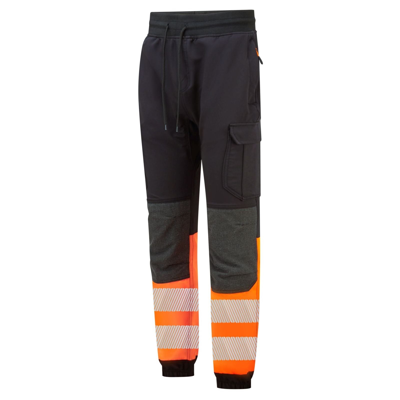 Portwest Broeken KX341 HiVis Stretch zwart-oranje(KO)