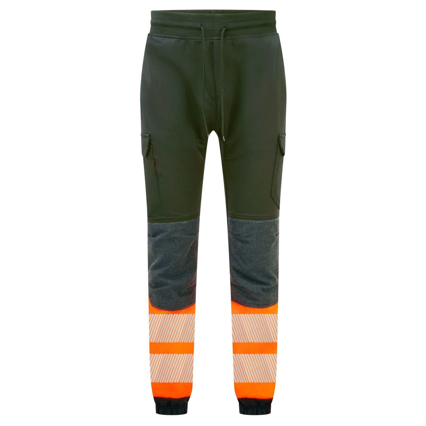 Portwest Broeken KX341 HiVis Stretch zwart-oranje(KO)