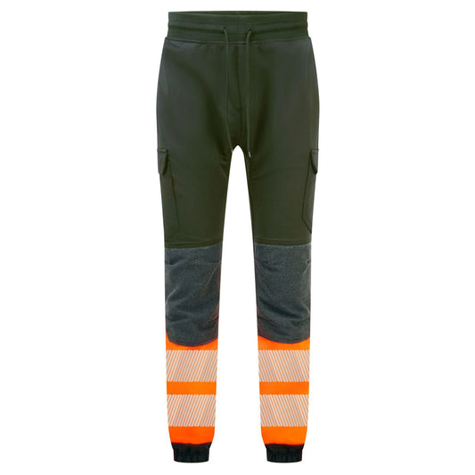 Portwest Broeken KX341 HiVis Stretch zwart-oranje(KO)