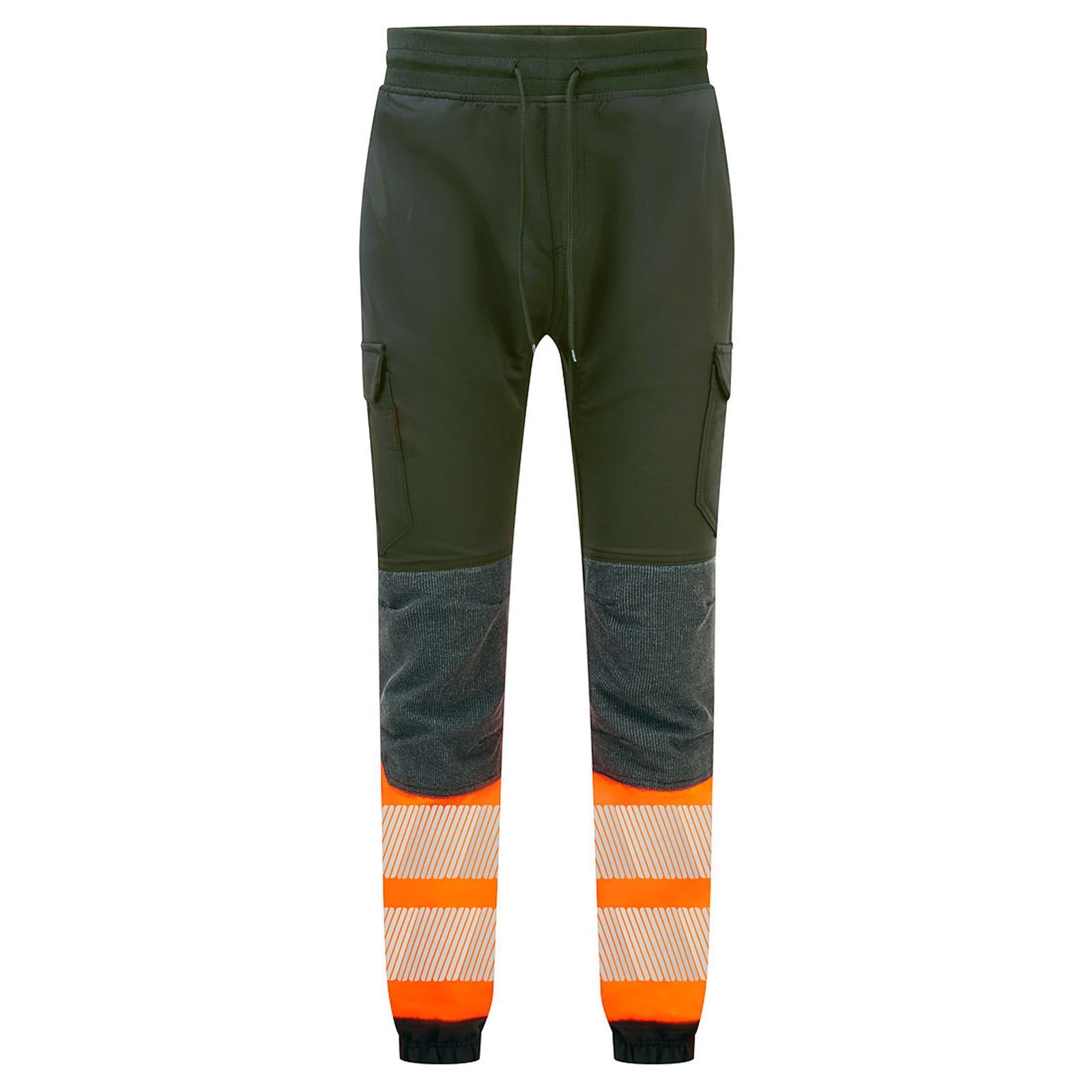 Portwest Broeken KX341 HiVis Stretch zwart-oranje(KO)