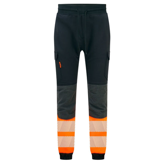Portwest Broeken KX341 HiVis Stretch zwart-oranje(KO)