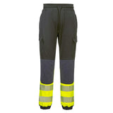 Portwest Broeken KX341 HiVis Stretch zwart-geel(KY)