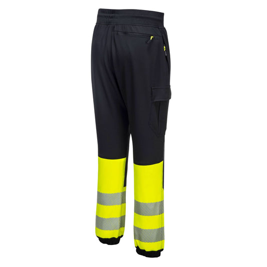 Portwest Broeken KX341 HiVis Stretch zwart-geel(KY)