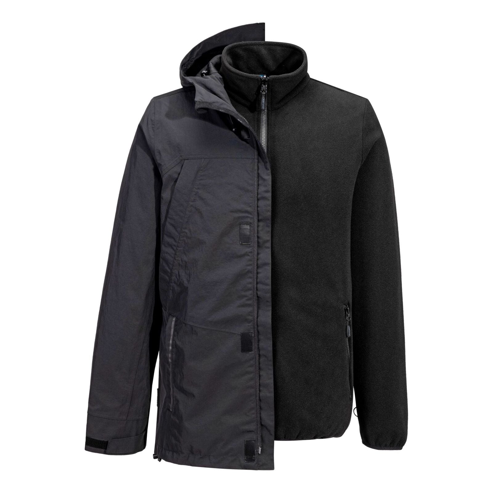 Portwest KX3 Jas KX366 3-in-1 J waterdicht winddicht losse voering zwart(BK)