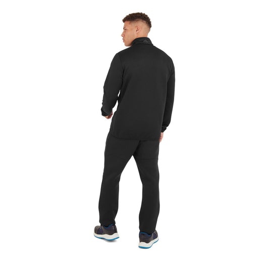 Portwest KX3 Sport Werkkleding Sweatshirt KX376 textured 1/4 zip zwart(BK)