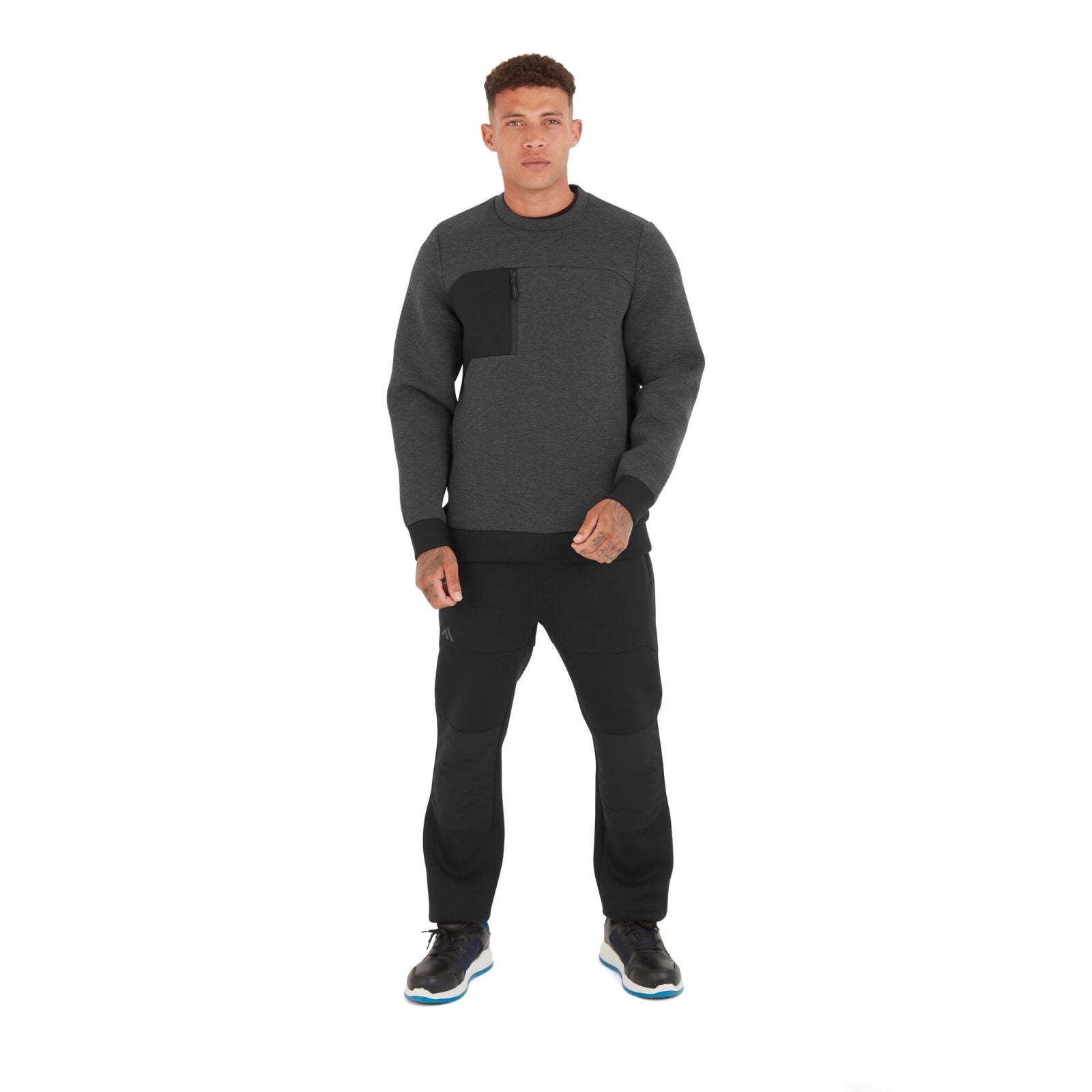 Portwest KX3 Sport Werkkleding Sweatshirt KX377 Tech metaalgrijs(MG)