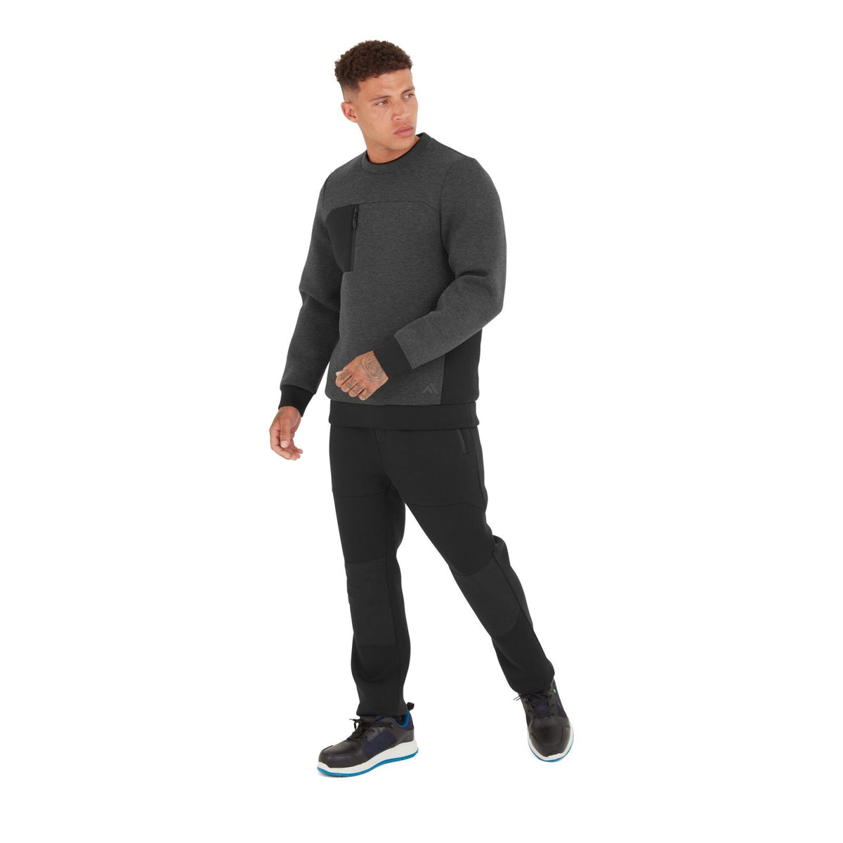 Portwest KX3 Sport Werkkleding Sweatshirt KX377 Tech metaalgrijs(MG)