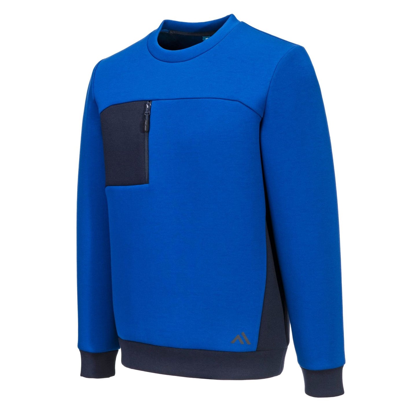 Portwest KX3 Sport Werkkleding Sweatshirt KX377 Tech kwartsblauw-donker marineblauw(QD)