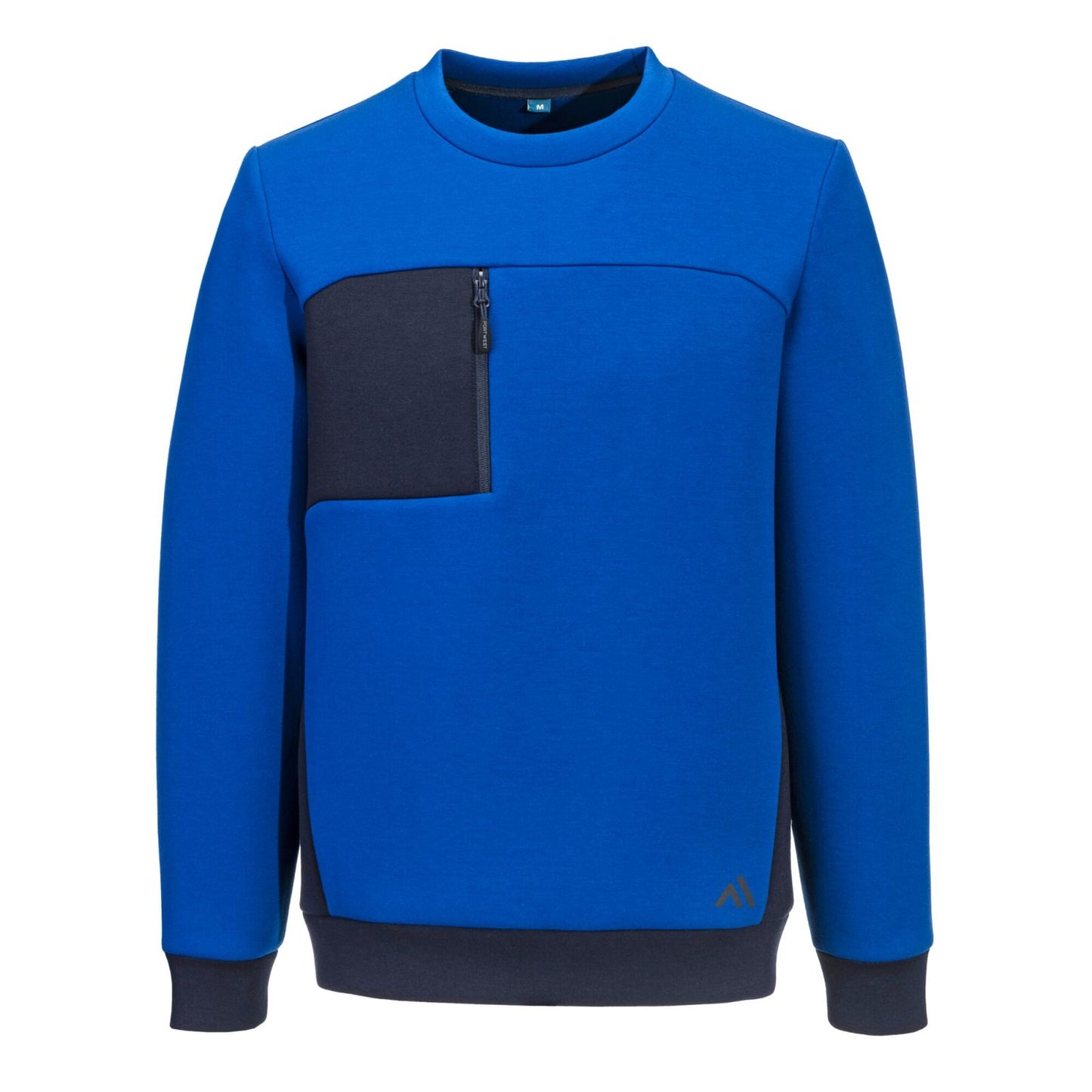 Portwest KX3 Sport Werkkleding Sweatshirt KX377 Tech kwartsblauw-donker marineblauw(QD)
