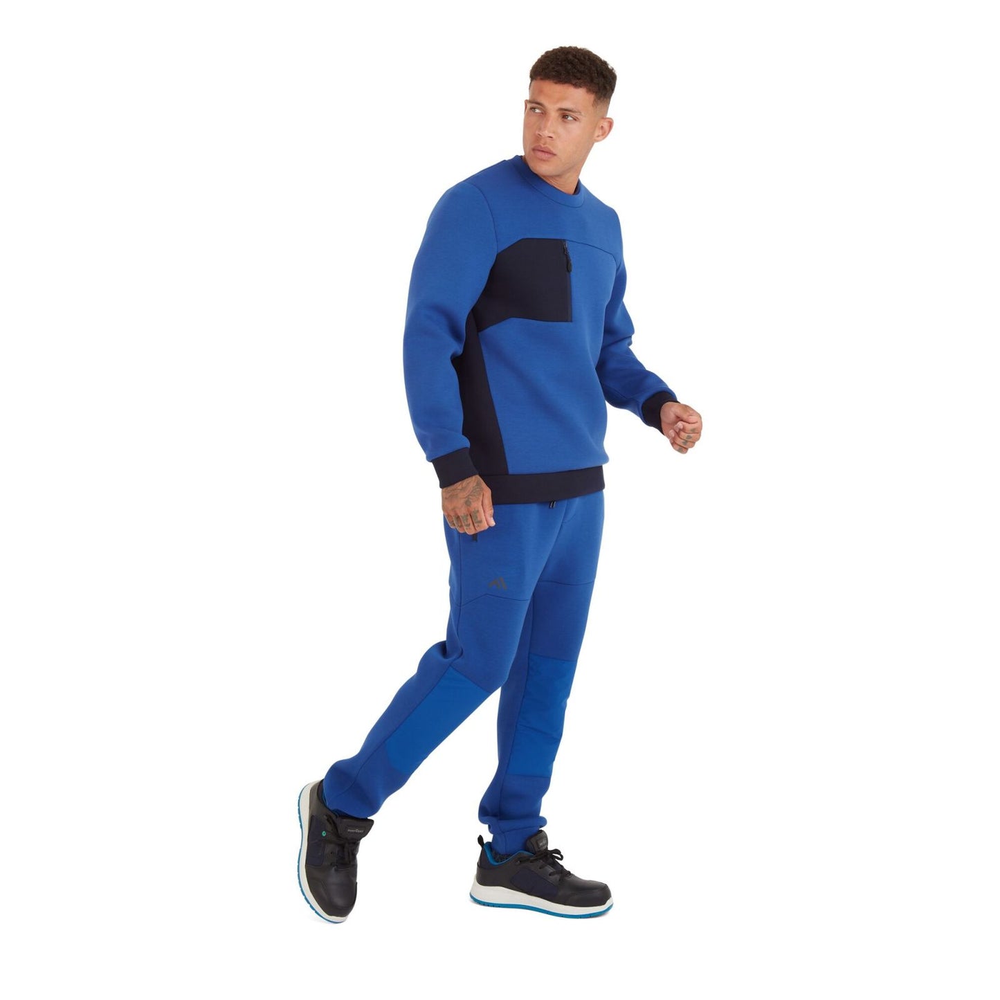 Portwest KX3 Sport Werkkleding Sweatshirt KX377 Tech kwartsblauw-donker marineblauw(QD)