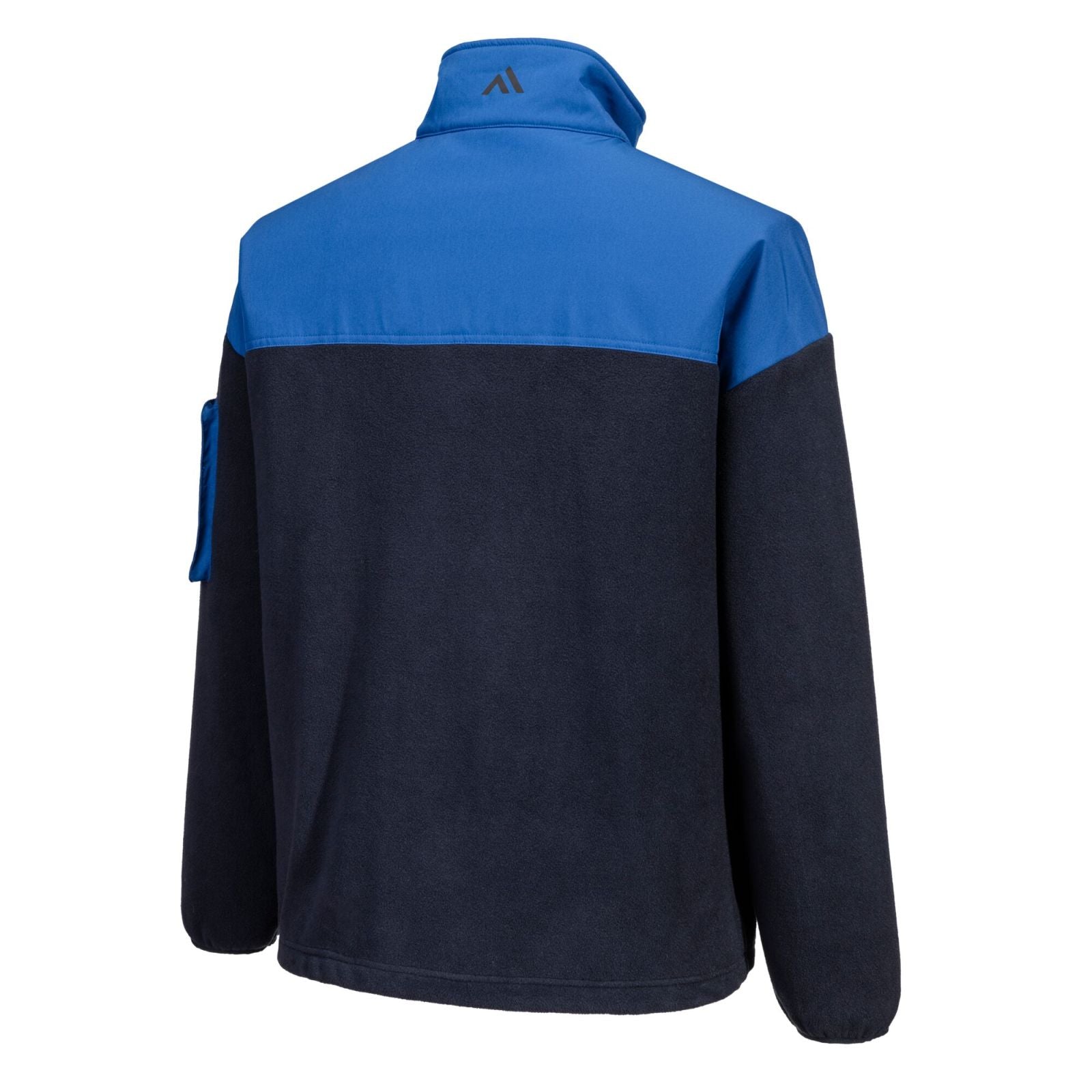 Portwest KX3 Sport Werkkleding Sweatshirt KX378 1/4 zip fleece donker marineblauw-kwartsblauw(DQ)