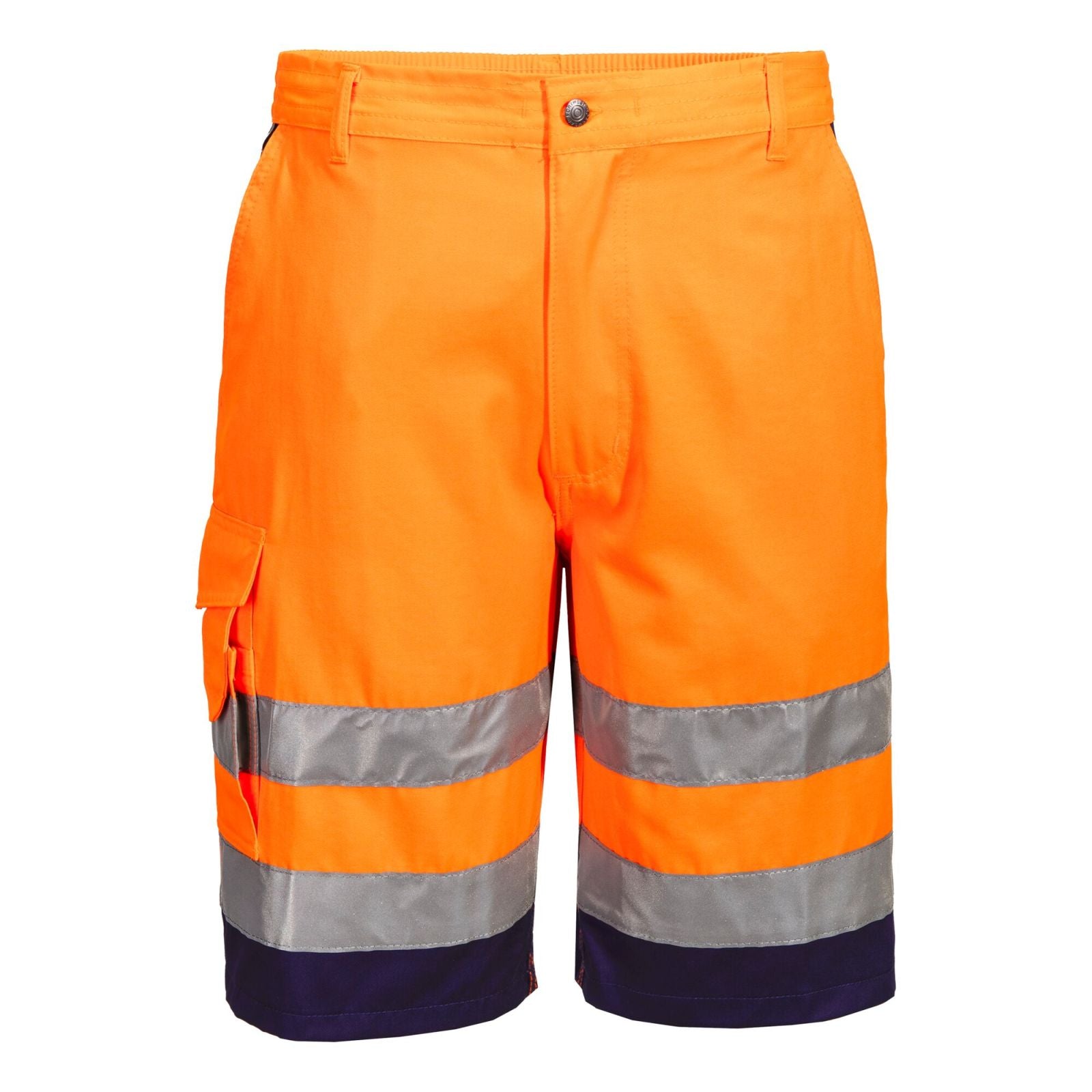 Portwest Korte Broeken L043 oranje-marineblauw(ON)