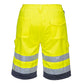 Portwest Korte Broeken L043 geel-marineblauw(YN)