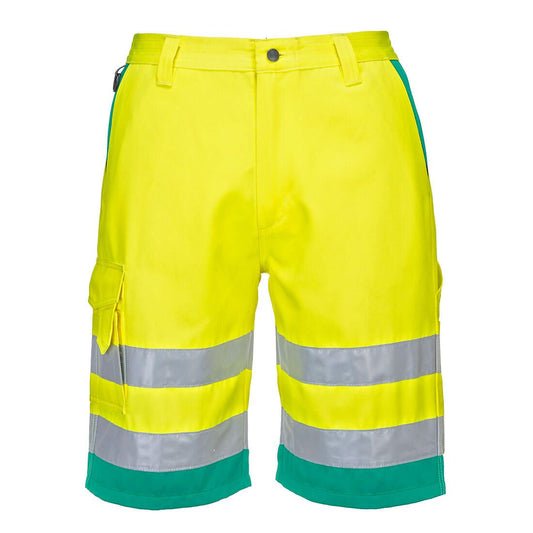 Portwest Korte Broeken L043 groenblauw(YT)
