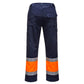 Portwest Broeken L049 oranje-marineblauw(ON)
