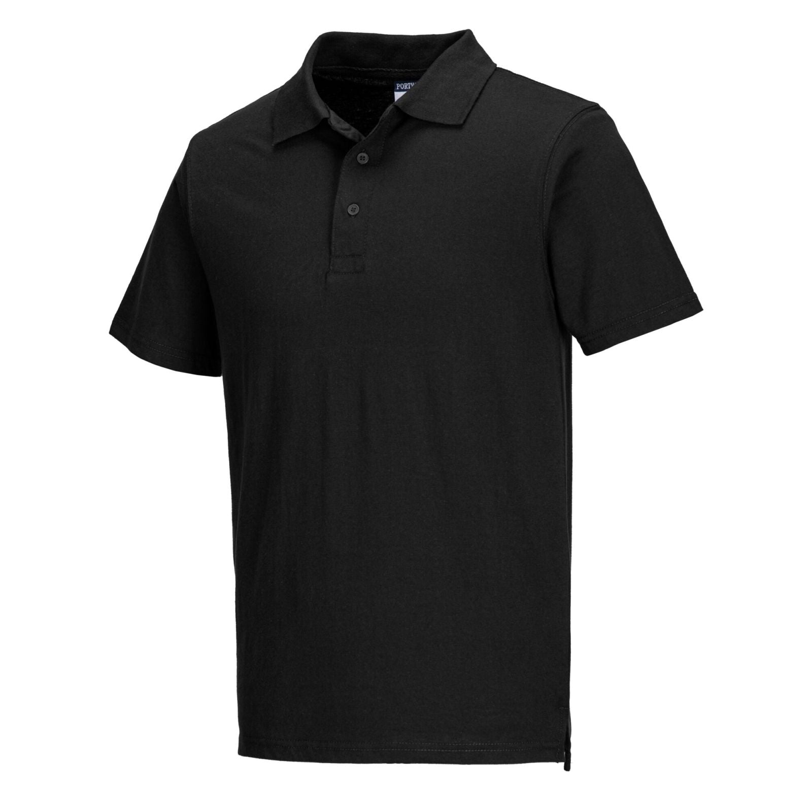 Portwest Corporate Casuals Jersey Poloshirt L210 lichtgewicht (48 stuks per doos) zwart(BK)