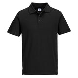 Portwest Corporate Casuals Jersey Poloshirt L210 lichtgewicht (48 stuks per doos) zwart(BK)