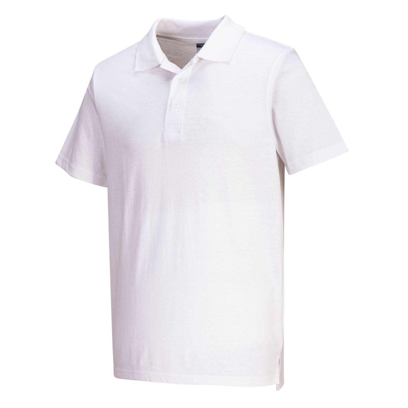 Portwest Corporate Casuals Jersey Poloshirt L210 lichtgewicht (48 stuks per doos) wit(WH)