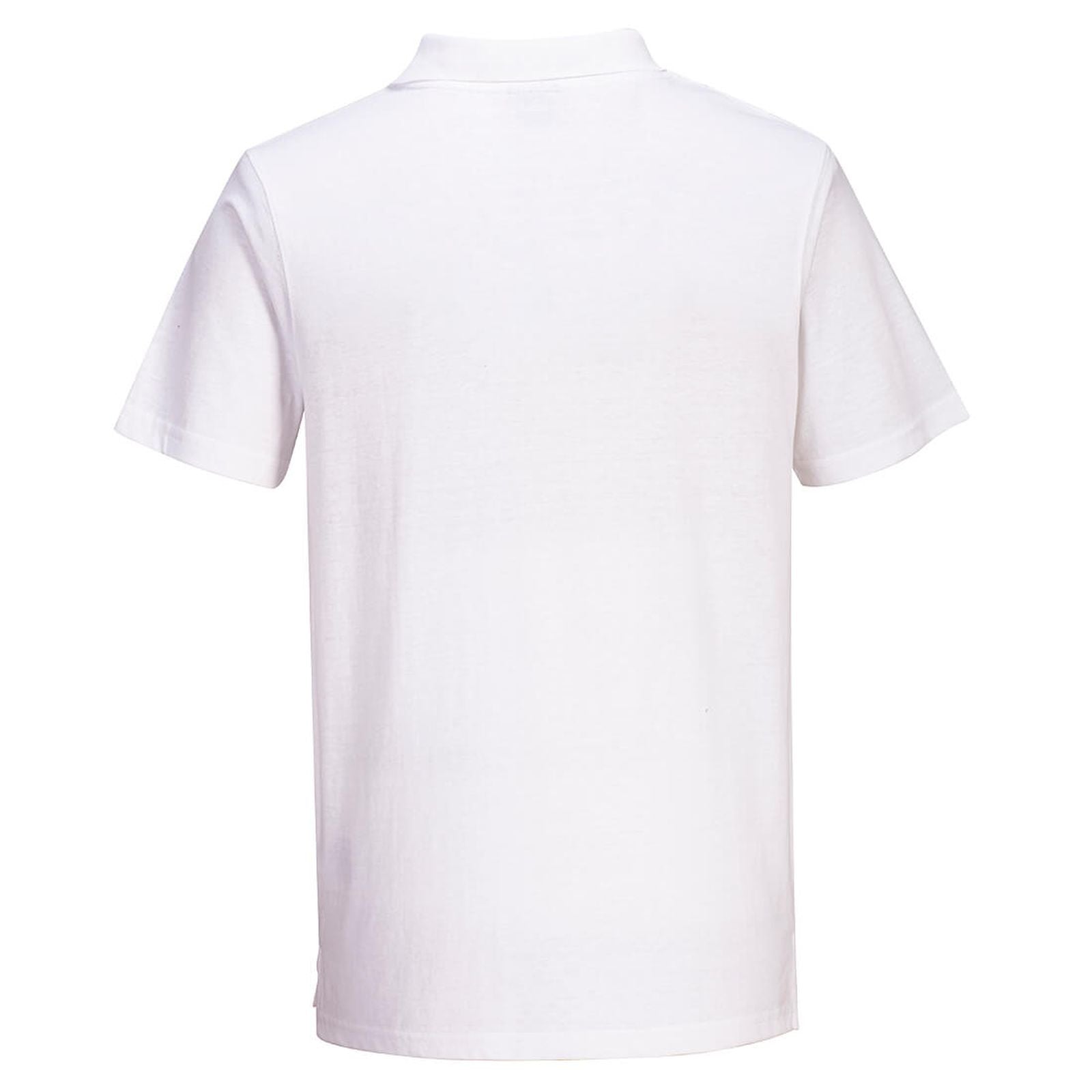 Portwest Corporate Casuals Jersey Poloshirt L210 lichtgewicht (48 stuks per doos) wit(WH)